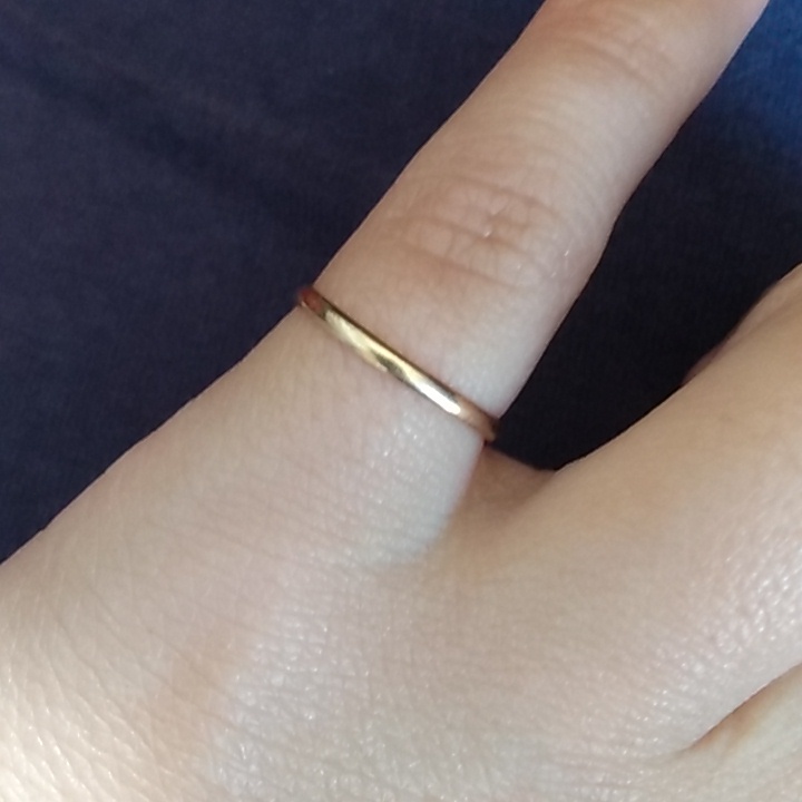 18k Yellow Gold Band